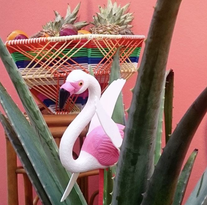 Hovedbilde Flamingo med bevegelige ...