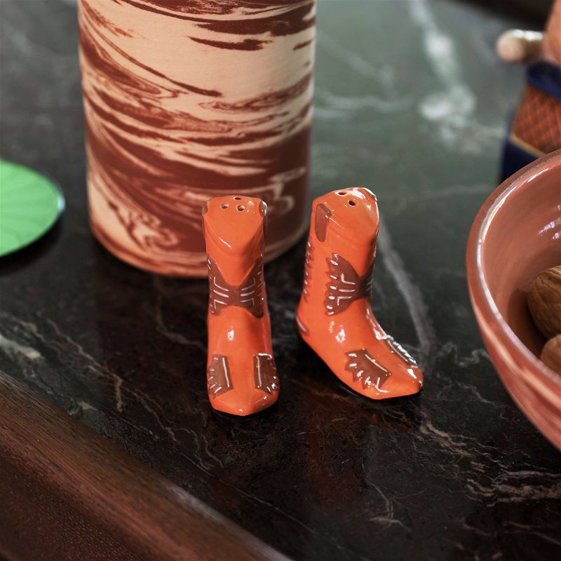 Salt & pepper westernboots