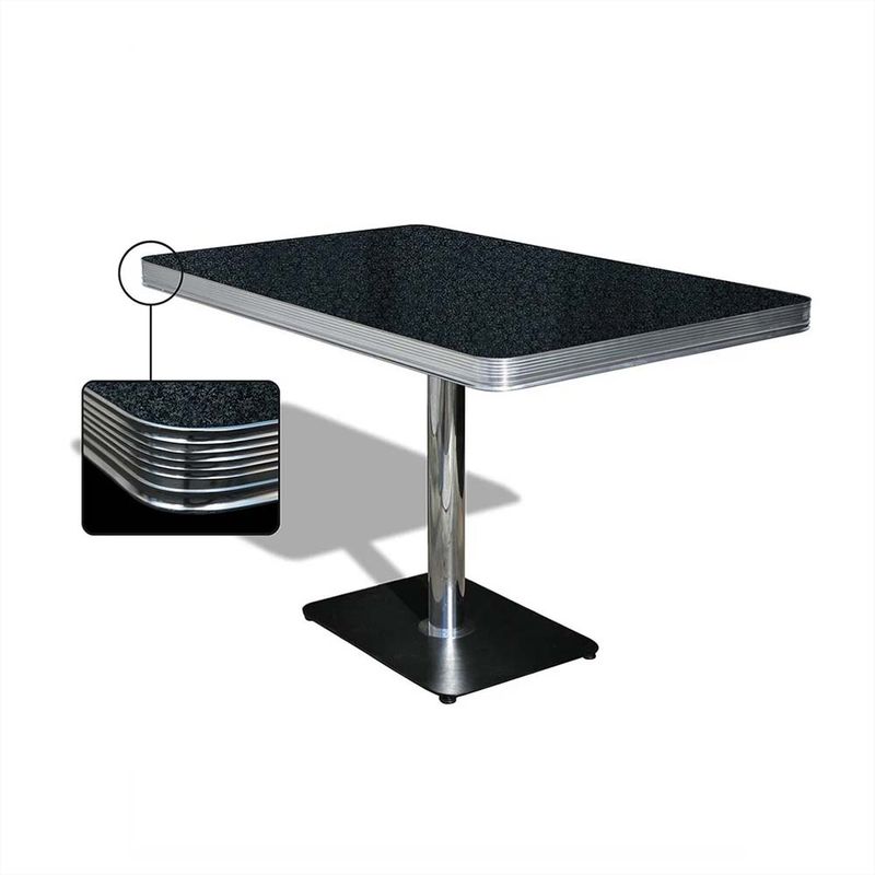 Dinerbooth sett komplett med bord 120 cm 