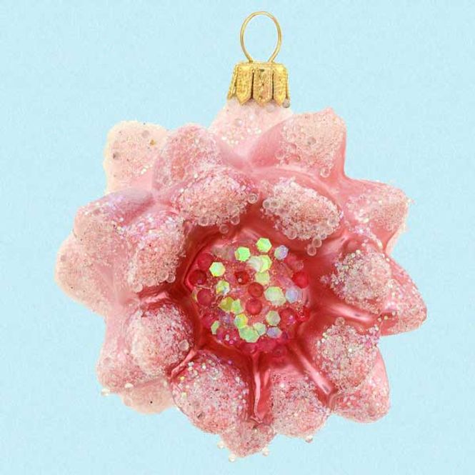 Hovedbilde Vannlilje rosa i glass