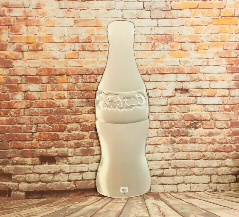 Metall Coca Cola 90 cm flaske