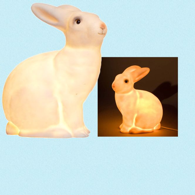 Hovedbilde Kaninlampe hvit