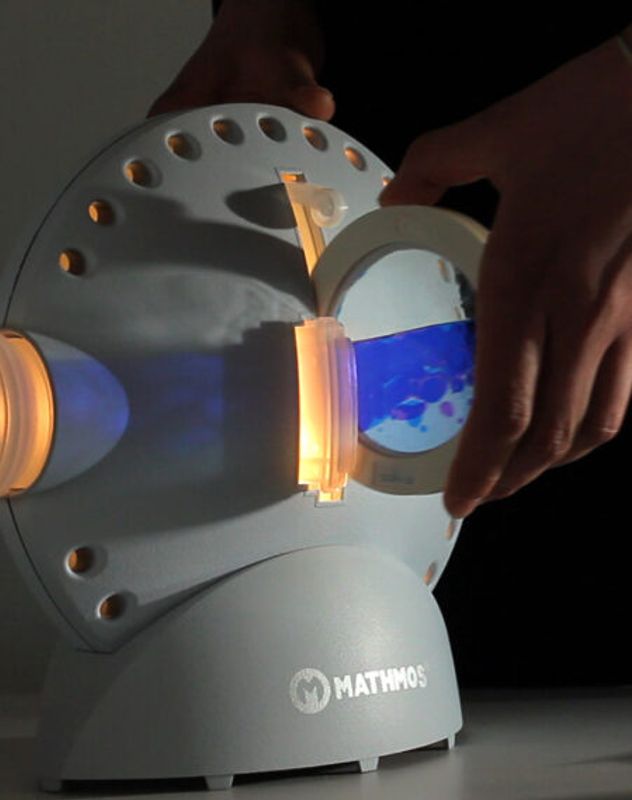 Lavalampe Projector: Hvit