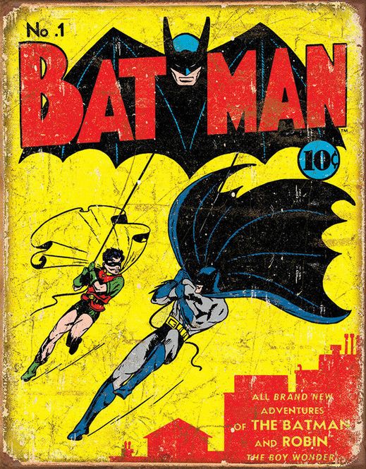 Hovedbilde Metallskilt Batman No 1