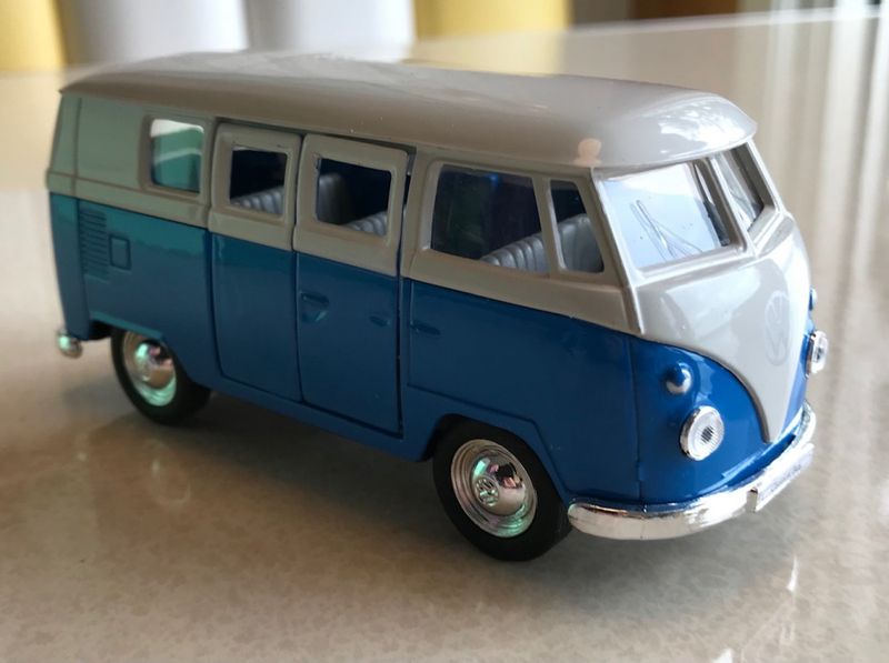 Volkswagen Classic Bus blå