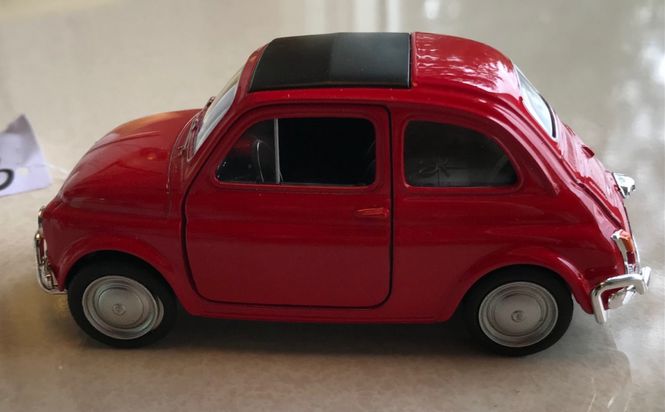 Hovedbilde Fiat Nuova 500 rød