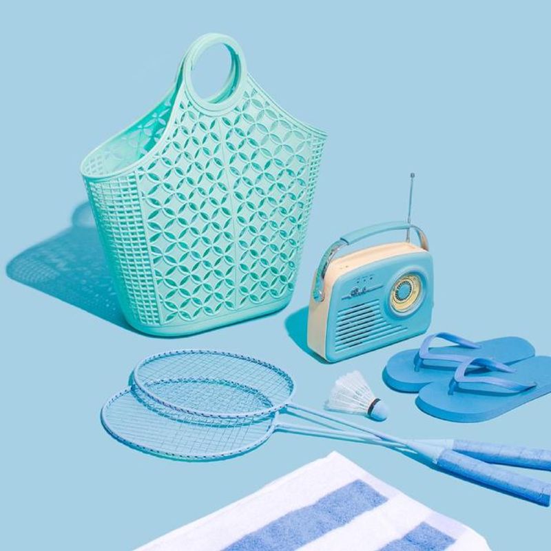 Sunjellies Atomic Tote seafoam