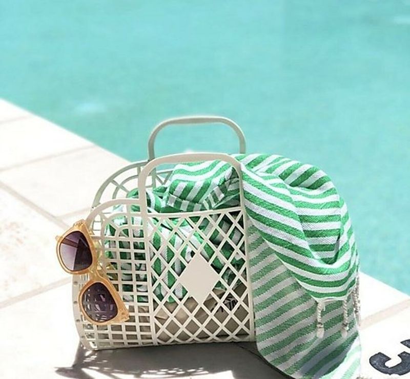 Sunjellies Retro Basket krem