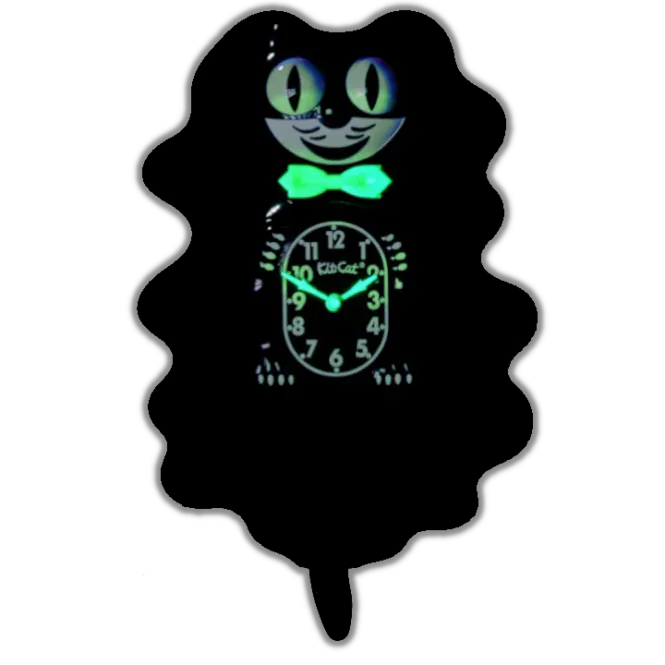 Hovedbilde Kit-Cat klokke Glow in the ...