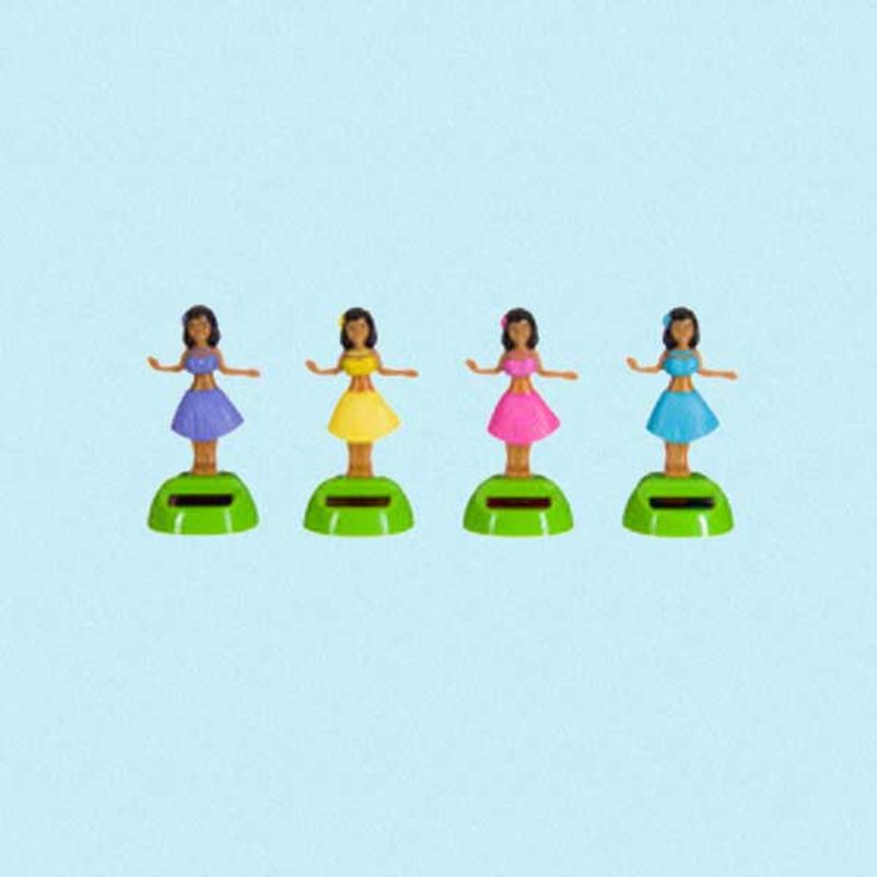 Hula danser på solcelle