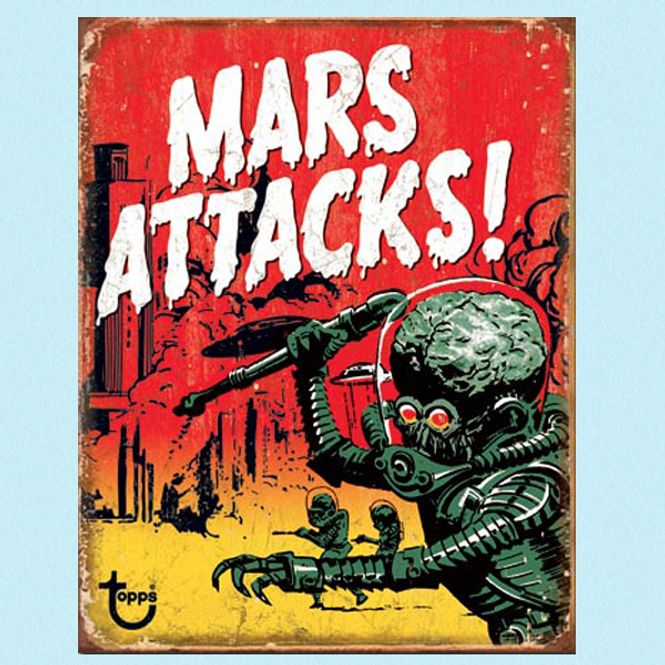 Hovedbilde Metallskilt Mars