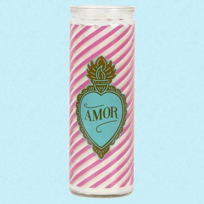 Hovedbilde Stearinlys i glass Amor