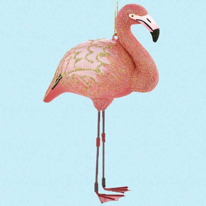 Hovedbilde Glassflamingo med stålben