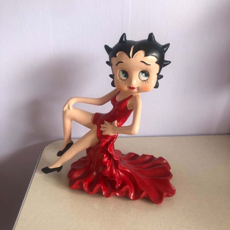 Betty Boop figur til vinflaske