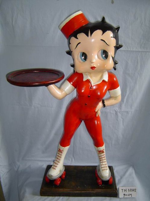 Hovedbilde Betty Boop figur 90 cm