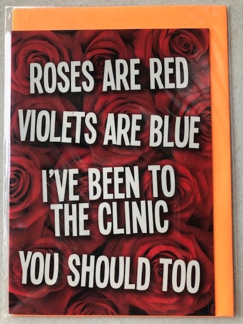 Hovedbilde Kort med konvolutt clinic