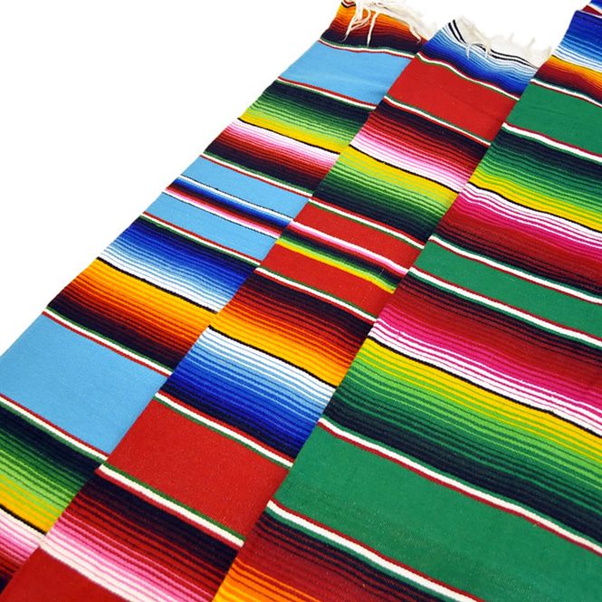 Hovedbilde Sarape Meksikansk pledd Large