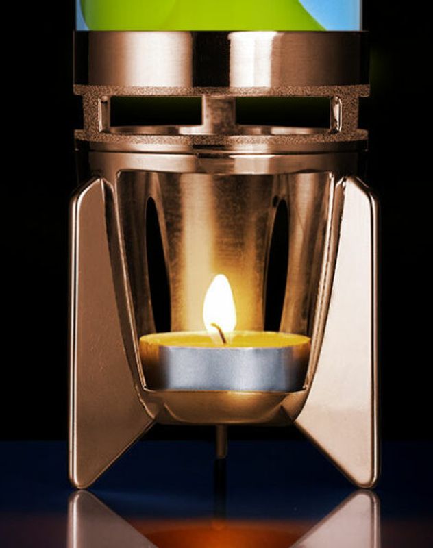 Fireflow Lavalampe: Kobber