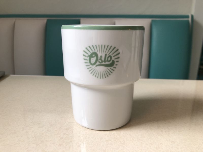 Oslo koppen fra Mamsam olivegr&oslash;nn