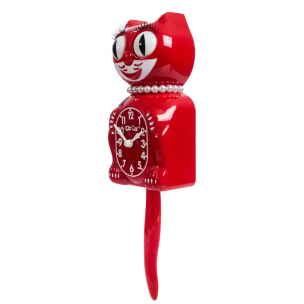 Kit-Cat klokke Limited Edition Classic Red Lady