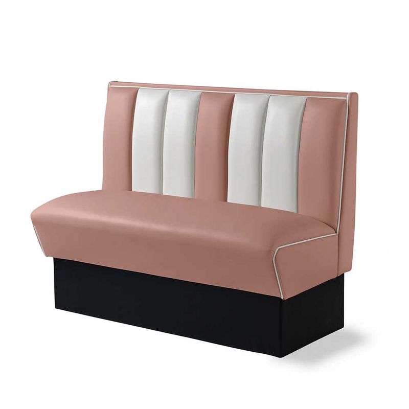 Dinerbooth sett komplett med bord 120 cm 