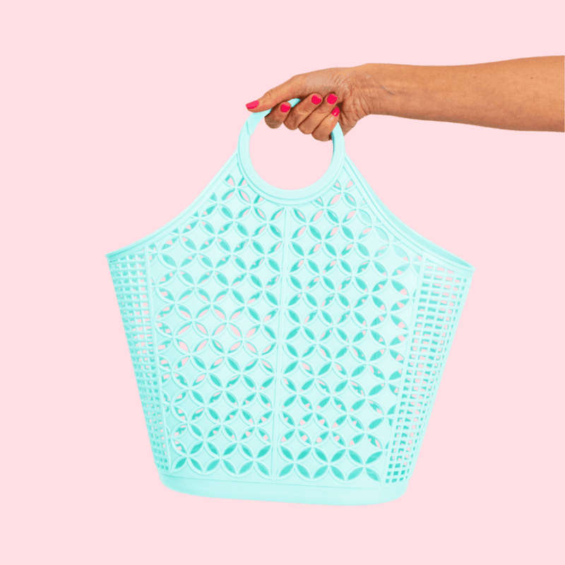 Sunjellies Atomic Tote seafoam
