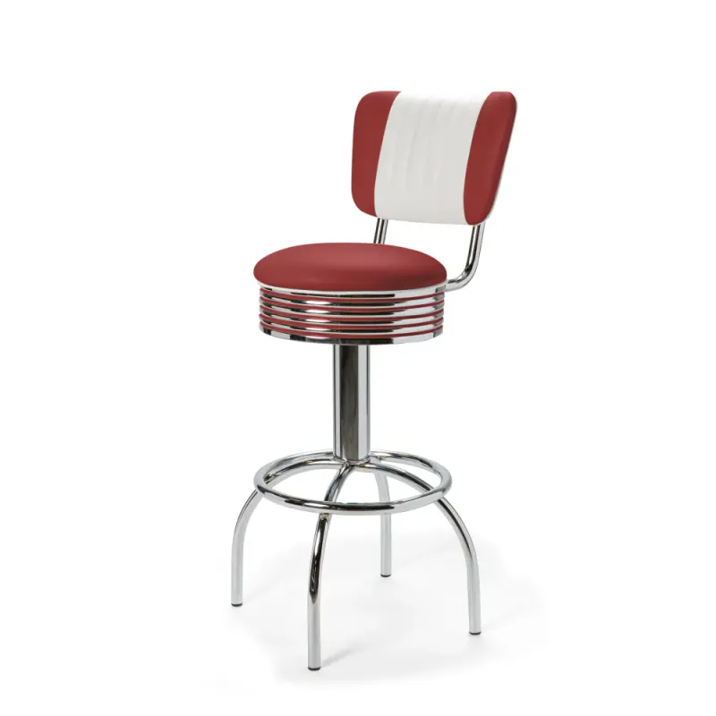 Comet Barkrakk med rygg CB 77 cm Chrome