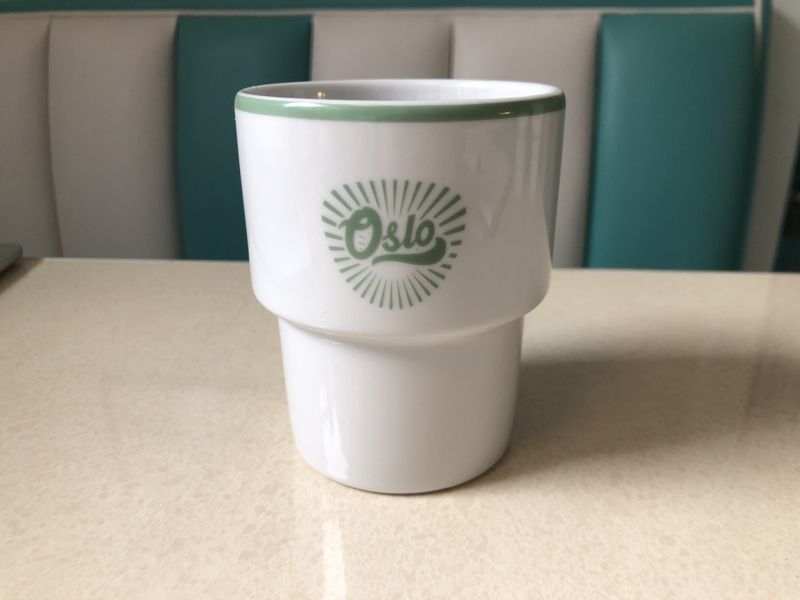 Oslo koppen fra Mamsam olivegr&oslash;nn