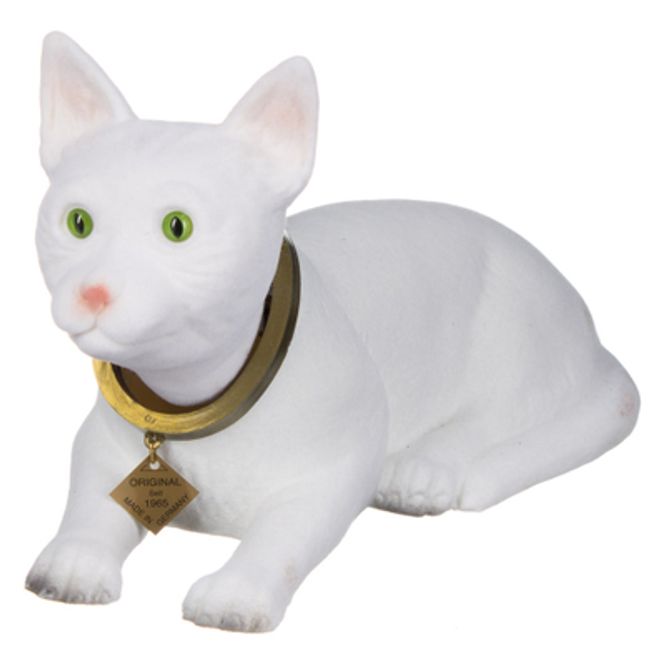 Hovedbilde Nikkekatt stor hvit