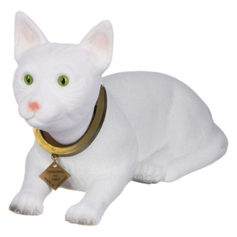 Nikkekatt stor hvit